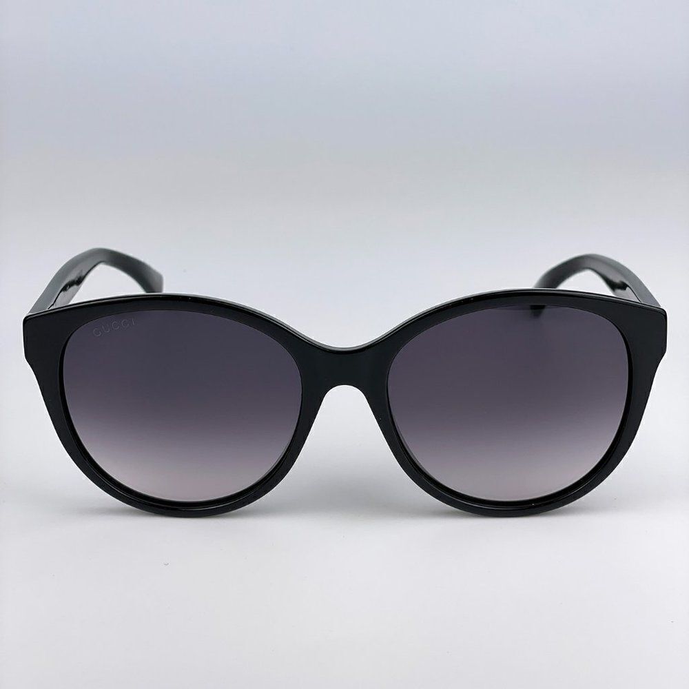 NEW GUCCI GG0631S 001 Black Violet Cat Eye Gradient Women Sunglasses - Picture 2 of 11